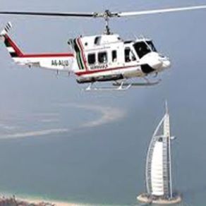 Helicopter Service (15mts to 25mts) @ AED 550